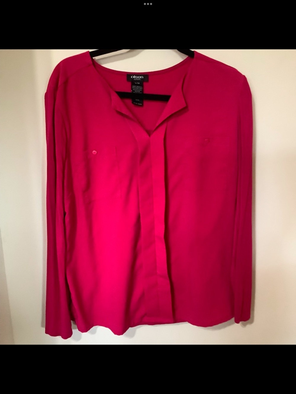 OLSEN EUROPE:  Fuschia Shirt
